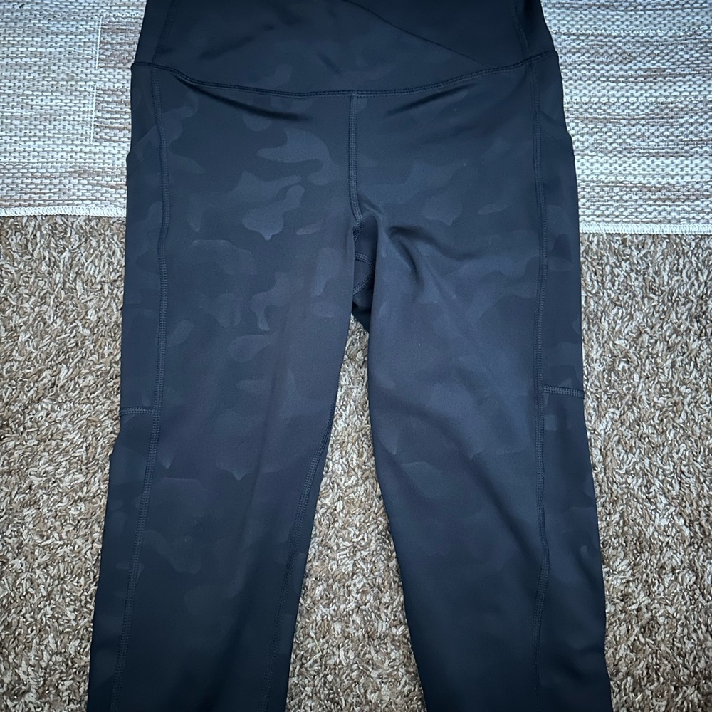 Black Camouflage Leggings